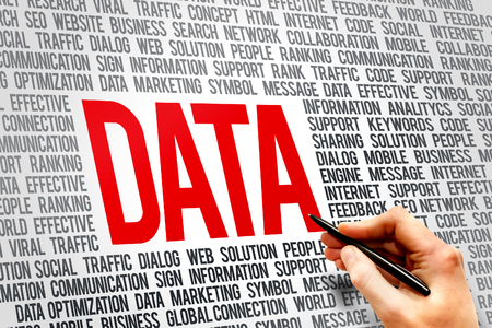 Word Data, it background, presentationの写真素材
