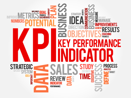 Kpi Key Performance Indicator Word Cloud Business Conceptの素材 Fy ストックフォトのamanaimages Plus