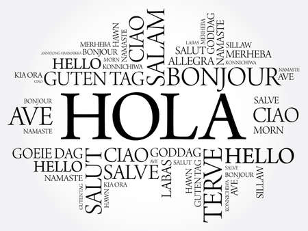 Hello Spanish Royalty Free Stock Illustrations And Vectors Stocklib