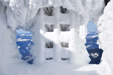 winter landscapeの写真素材