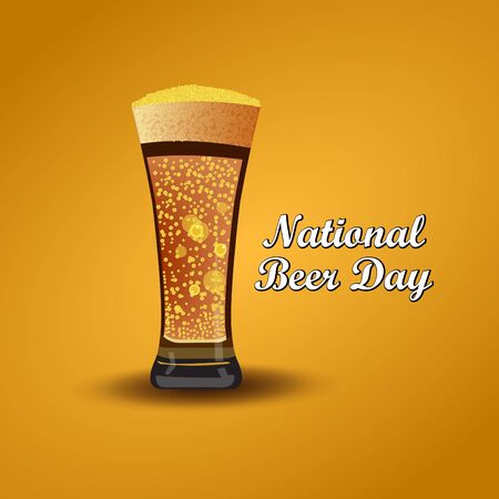 National beer dayのイラスト素材