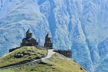 beautifl church in the mountians of georgia
