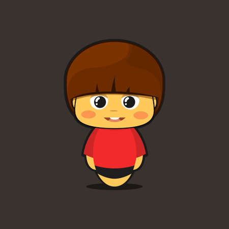 Smiling boyのイラスト素材