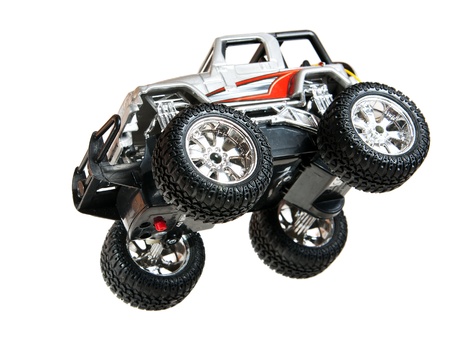 Jumping toy car