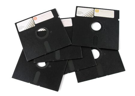 Old computer 5.25 floppy diskette