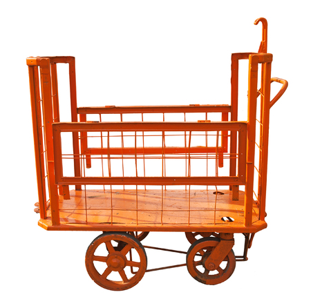 Old trolleyの写真素材