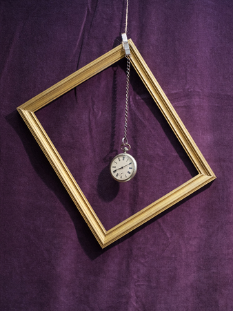 Still life with pocket watchの写真素材