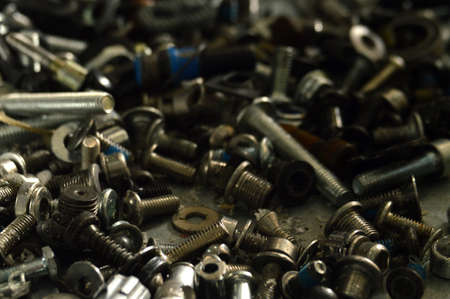 repair of ski and snowboard in the workshopの写真素材