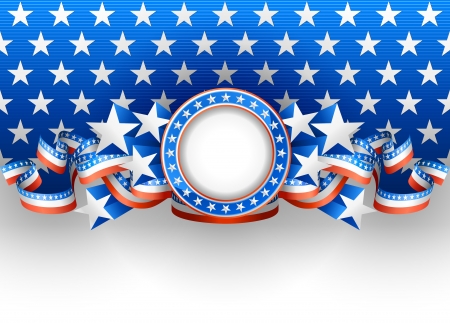 American backgroundのイラスト素材