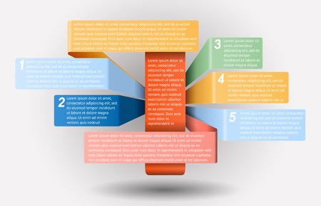 Abstract business template のイラスト素材