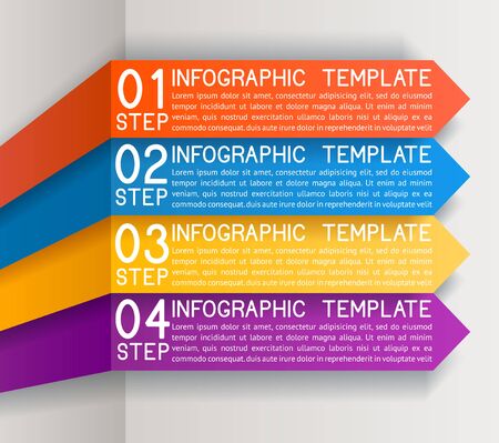 Modern infographics option banner, EPS 10のイラスト素材