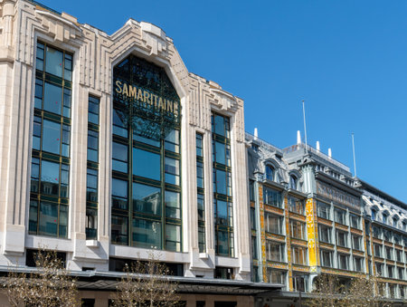La Samaritaine department store - Paris, Franceのeditorial素材