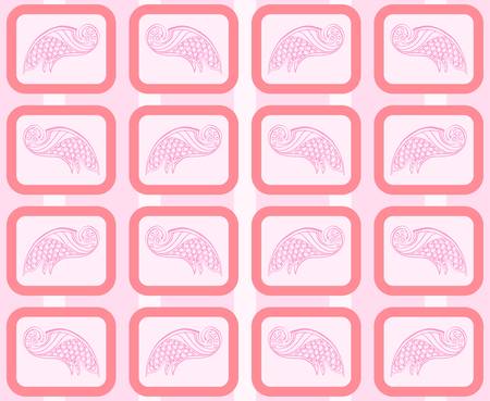 seamless background patternのイラスト素材