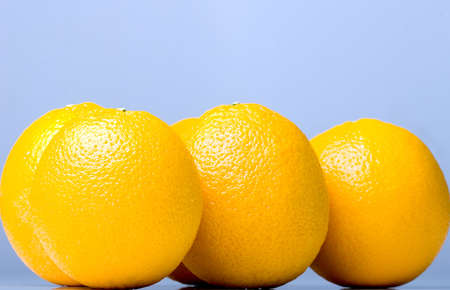 Fresh ripe juicy delicious orangesの写真素材