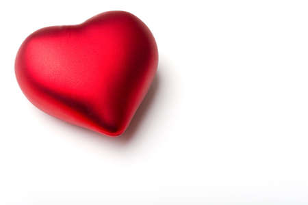 Decoration heart emotional love symbol gift for Valentine's Day present isolated の写真素材