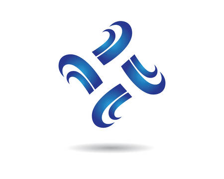 Business Finance Logo template vector icon illustrationのイラスト素材