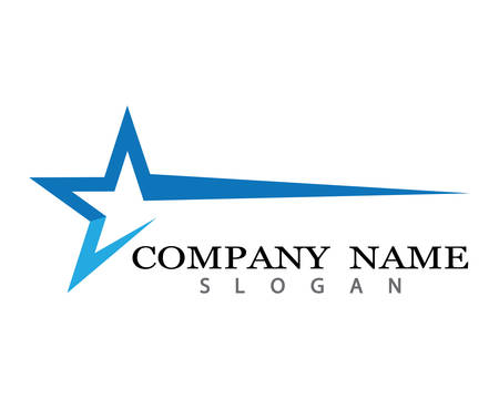 Star Logo Template vector icon illustration designのイラスト素材