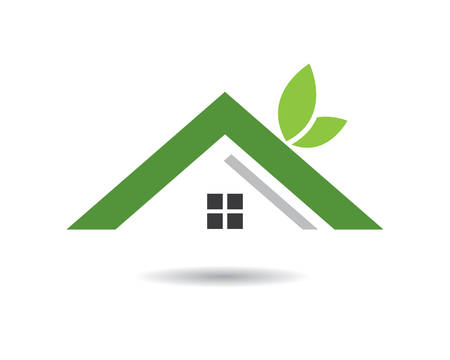 Property Logo Template vector icon illustration designのイラスト素材