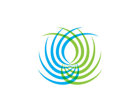 Wing Logo Template vector icon  illustration designのイラスト素材