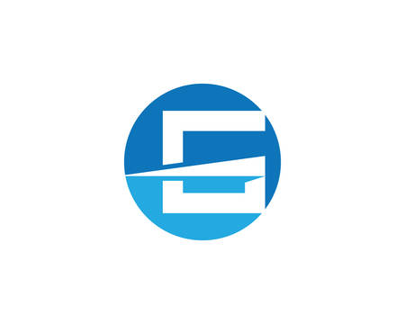 G letter logo vector icon illustration designのイラスト素材