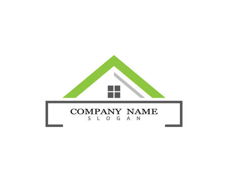 Property Logo Template vector icon illustration designのイラスト素材
