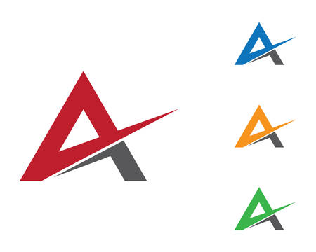 A letter vector icon illustration designのイラスト素材