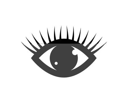 Branding identity corporate eye care vector logo designのイラスト素材