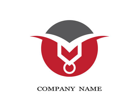 Bull logo template vector icon illustration designのイラスト素材