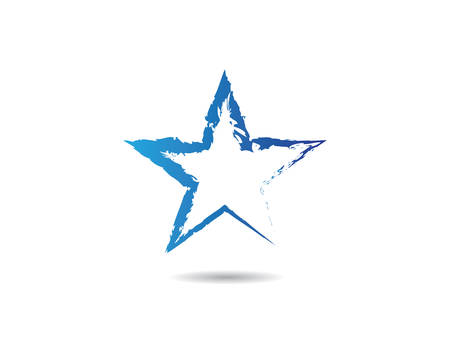 Star template vector icon illustration designのイラスト素材