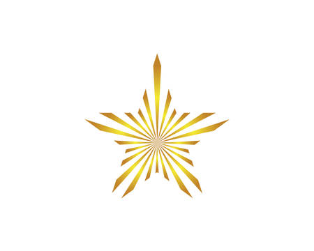 Star template vector icon illustration designのイラスト素材
