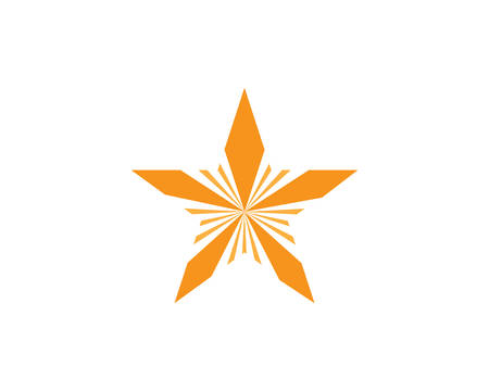 Star template vector icon illustration designのイラスト素材