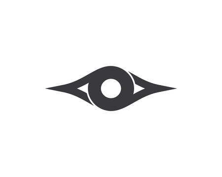 Branding identity corporate eye care vector logo designのイラスト素材