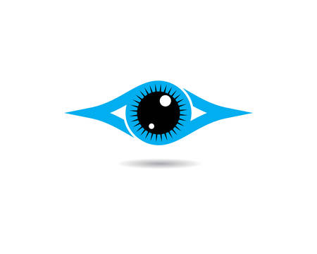 Branding identity corporate eye care vector logo designのイラスト素材