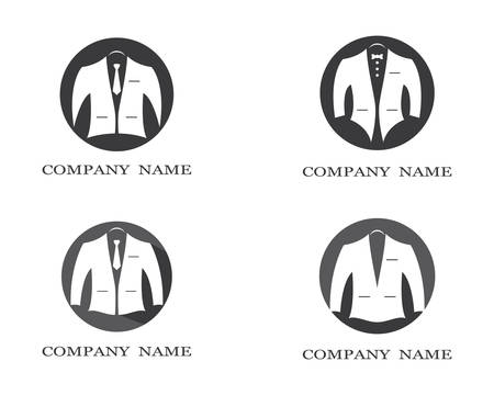 Clothing logo template vector icon illustration designのイラスト素材