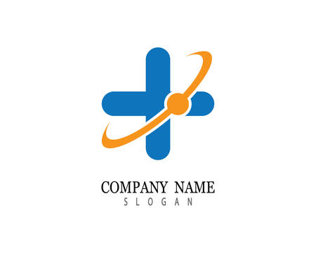 Medical logo template vector icon illustration designのイラスト素材