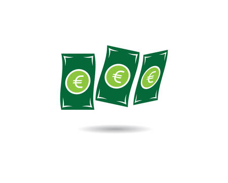 Dollar money vector icon illustration designのイラスト素材