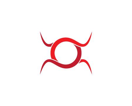 Spider symbol vector icon illustration designのイラスト素材