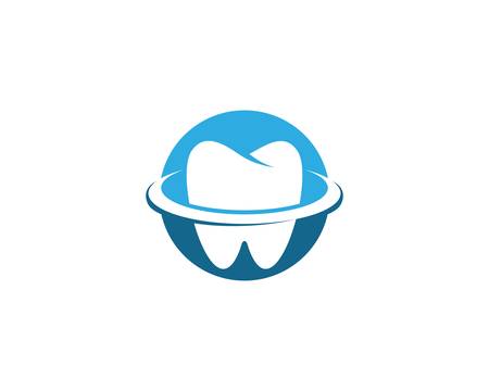 Dental logo template vector illustration icon designのイラスト素材