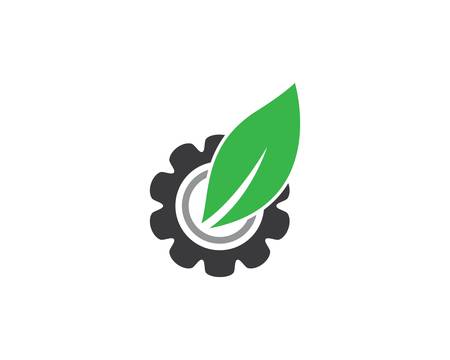 Leaf symbol vector icon illustrationのイラスト素材