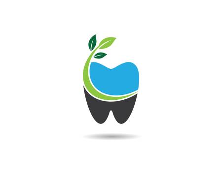 Dental logo template vector illustration icon designのイラスト素材