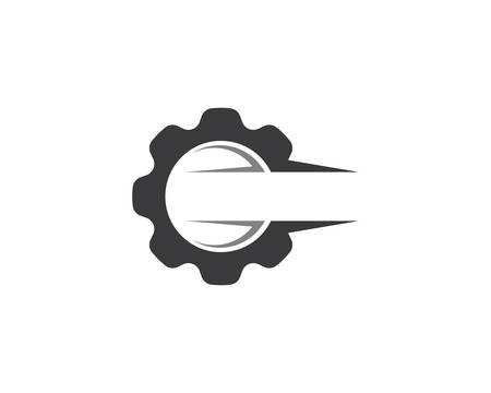 Gear symbol vector icon illustrationのイラスト素材