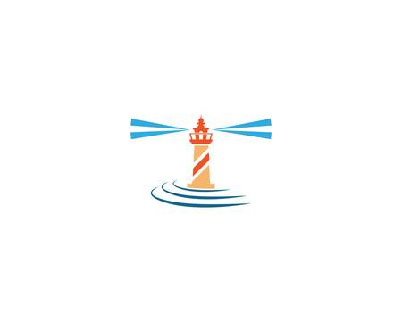 Lighthouse symbol vector icon illustrationのイラスト素材