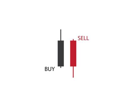 Forex market vector icon illustrationのイラスト素材
