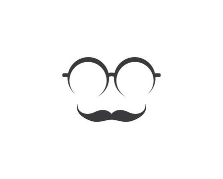 Mustache icon vector illustrationのイラスト素材