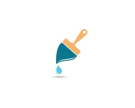 Paintbrush symbol illustration vector iconのイラスト素材