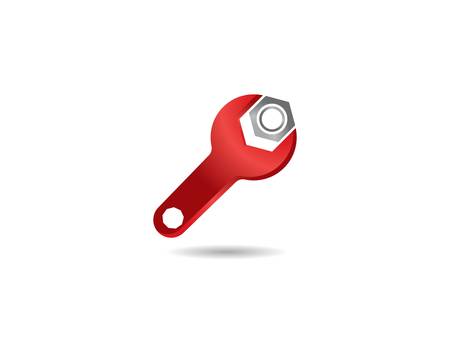 Wrench symbol illustration designのイラスト素材