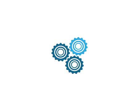 Gear symbol vector icon illustrationのイラスト素材