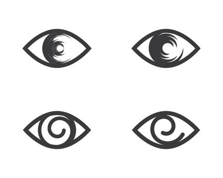Eye symbol vector icon illustration designのイラスト素材