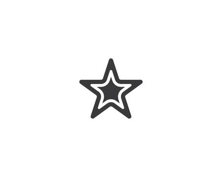 Star vector icon illustration designのイラスト素材