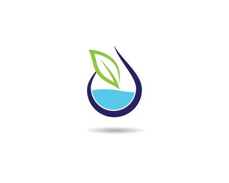 Water drop vector icon illustrationのイラスト素材